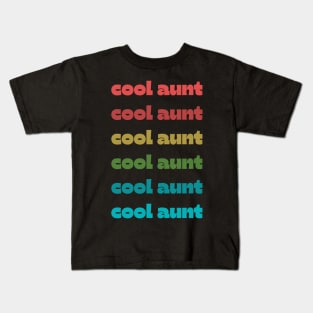 Cool aunt gift for aunt, new aunt gift, gift for her 2022 Kids T-Shirt